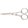 Ножницы DEWAL для бороды и усов 11,5 см 345